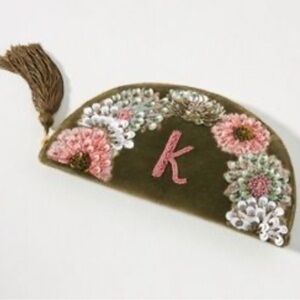 Woman’s “K” Monogram Anthropologie Bag